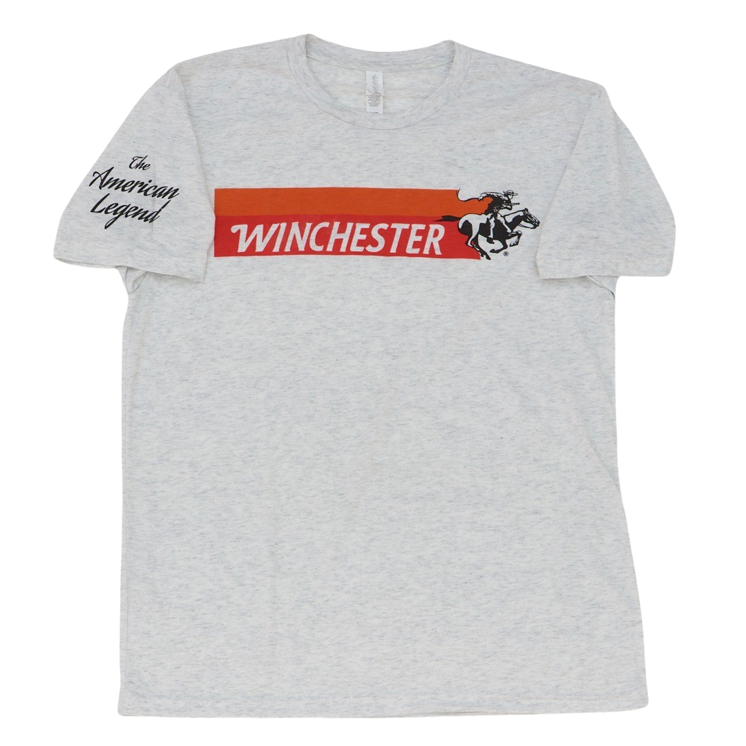 Winchester Grey Retro-Logo T-Shirt – Winchester Gear